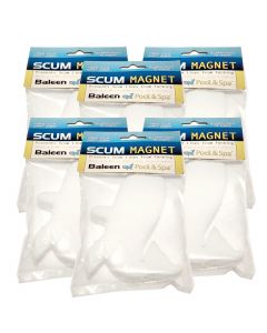 Scum Magnet for extending filter life of pool and spa filter cartridge